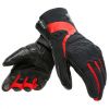 Dainese NEBULA GTX LADY zateplené rukavice černé/červené vel.2XS